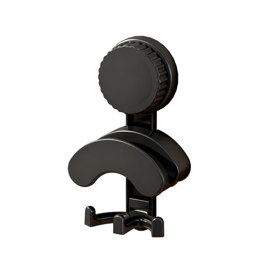 Punch-free computer headphone holder headphone hook headset storage hook student dormitory suction cup wall hanging