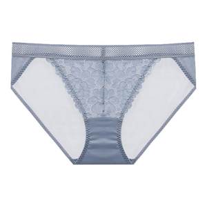 
[Correction 119/4] Lan Zhuoli underwear for women pure cotton bottom crotch mid-low waist briefs sexy comfortable shorts