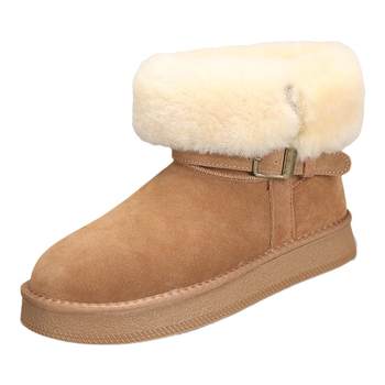 Winter snow boots plus size women's shoes 41 to 43