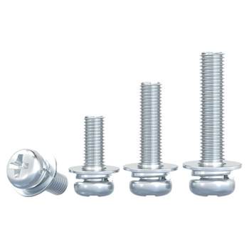 
[Hot sold in the entire network] Three combination screws of galvanized round head