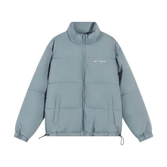 
Metersbonwe fashion cotton clothing for men and women new autumn and winter stand-up collar warm and windproof couple jacket tops