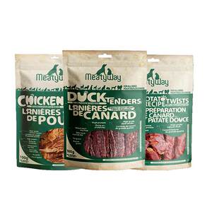 
Meatyway Jueyan Duck Jerky 300g Dog Snacks Grinding Chicken Breast Jerky Dog Pet Rewards Small Dogs