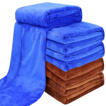 Car wash towel thickened and increase water absorption interior
