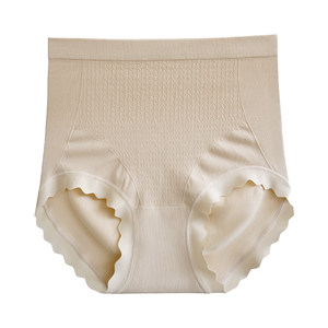 
Meizhai High Waist Tummy Control Panties Women's Pure Cotton Crotch 2025 Autumn New Silk Crotch Large Size Fat mm Tummy Control