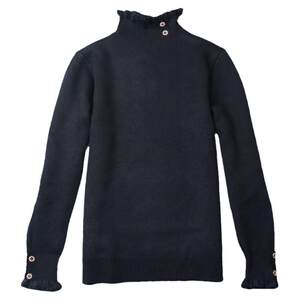 High -neckline thickened sweater pullover in the autumn and winter of the bottom of the knit sweater slimming and thin sweet lotus leaf