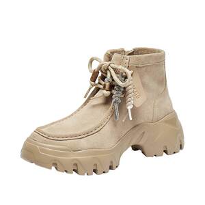 Yang Mi's same style Scatto new dune electronic retro sports boots short boots thick sole plus velvet fashion boots for women