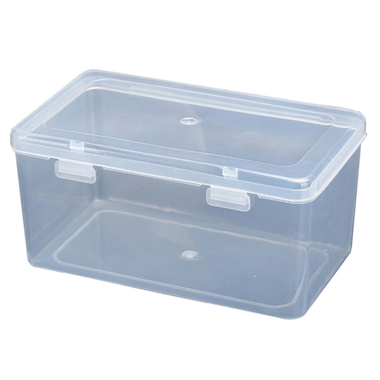 Richen Kunststoff-Aufbewahrungsbox - Transparenter PP Rechteckiger Behälter