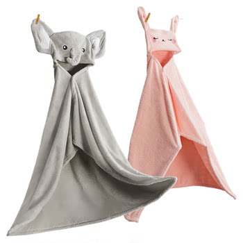 
Baby bath towel, children's cloak bathrobe, newborn baby special baby elephant hooded super soft elephant boy and girl