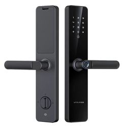 Inshuo Fingerprint Smart Door Lock Flagship Store Top Ten Brands Semi-automatic Anti-theft Door Electronic Password Lock Home T13