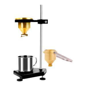 Qigong Painting Four Cup Viscometer Measuring Cup LND-1 Portable Portable Paint Coating No. 4 Viscosity Cup Yantian Cup
