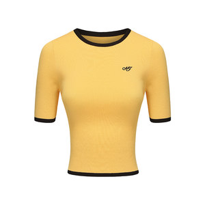 
NanaJacqueline contrast embroidery retro fashion sports suit women's spring new golf tennis badminton