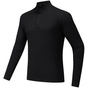 
Anta zero pressure T half zipper quick-drying long-sleeved men's spring new long T business casual t-shirt sports top for men