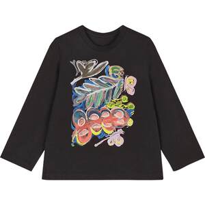 
Jiangnan Buyi children's clothing long-sleeved T-shirt with stylish round neck pattern casual cotton spring boys jnbybyjnby