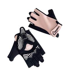 Cycling and fitness half-finger gloves breathable and shock-absorbing