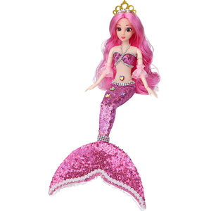 
Mermaid Princess Doll Set Simulation Children's Toy Girl Doll Large 2025 New Genuine Gift