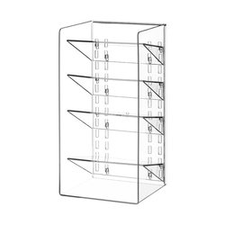 Transparent mirror cabinet storage box dressing table eye shadow cosmetics