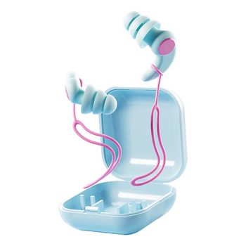 The Asian Games recommended swimming earplugs and nose clips are waterproof and anti-choking