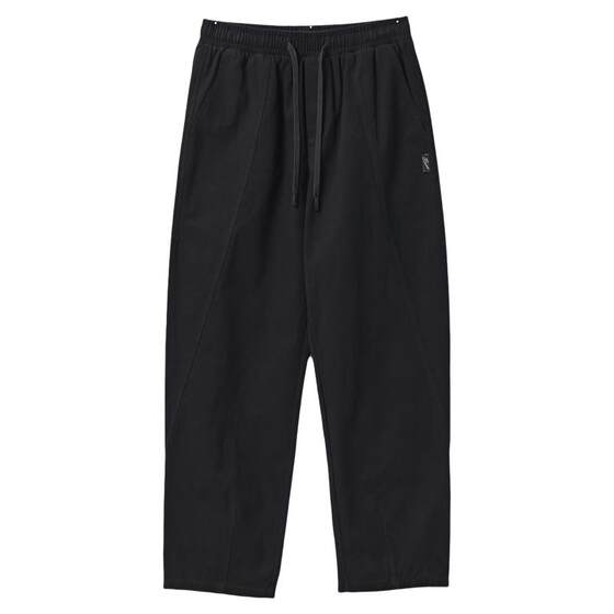 
Pull back pure cotton pants men's spring 2026 new straight sports pants men's trousers loose drape casual pants