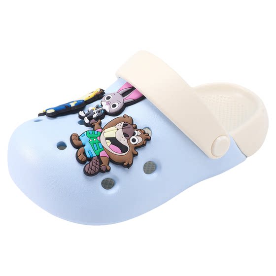 
Zootopia Children's Croc Shoes Boys' Slippers Summer New Girls and Boys Non-Slip Outerwear Beach Sandals