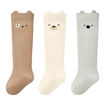 Nido bear baby stockings over knees without strangling legs in autumn and winter