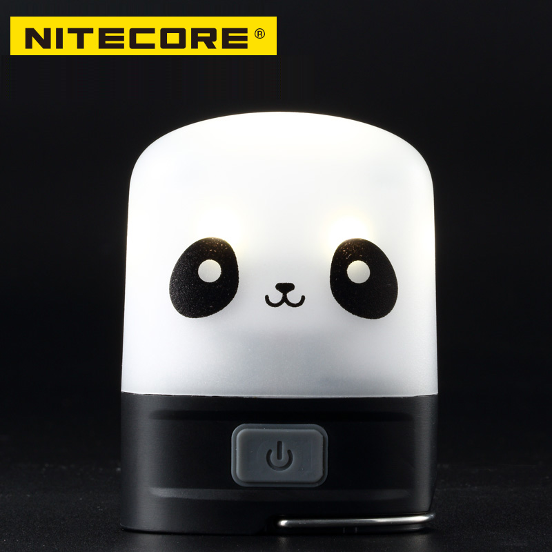 NITECORE奈特科尔LR10 充电光营强光灯锂电池小巧迷你吸磁熊猫版