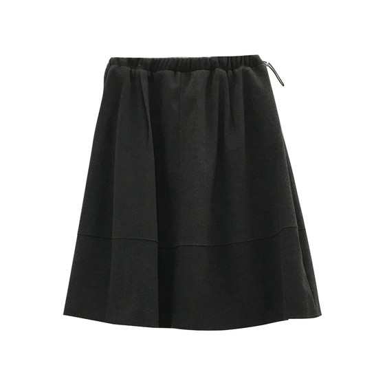 
Berkeley Skirt ~ Pregnant woman autumn and winter Korean minimalist A-line pear-shaped umbrella skirt gray woolen mid-length skirt