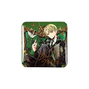 
Genuine official Harry Potter sitting posture series comic handle Draco tinplate badge Guzi DM