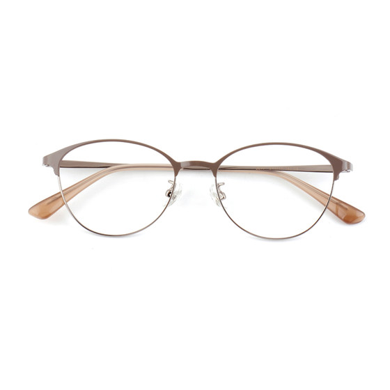 
German Zeiss reading glasses women's fashionable and fashionable appearance, young and anti-blue light customized lens with degree women's glasses