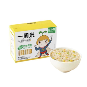 
Little sprouts for one week rice nutrition porridge rice grains porridge rice porridge oatmeal barley cereal food 350g
