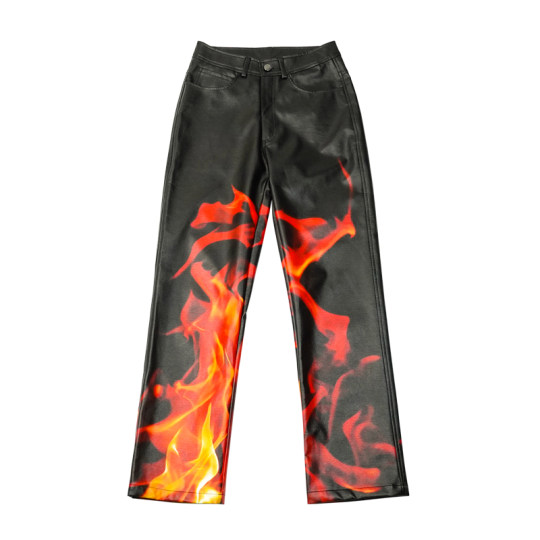 パンツ BIONIC JOI British punk leather pants BIONIC JOI British punk leather pants