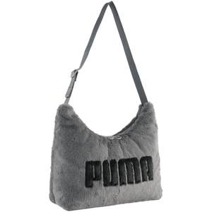 
Retro Plush Gray Handbag Shoulder Bag Women's PUMA New Commuting Travel Handbag 091869