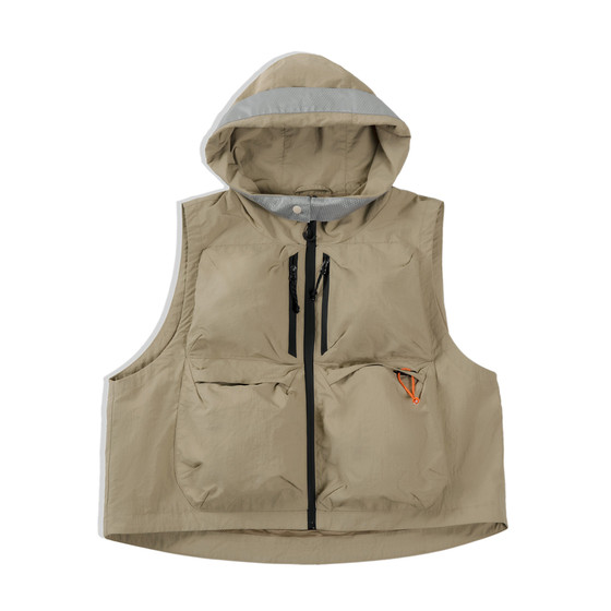 Madden Workwear Mountaineering Japanese Functional Quick-drying Vest Multi-Pocket Outdoor Lightweight Assault Hiking Vest Men's Autumn