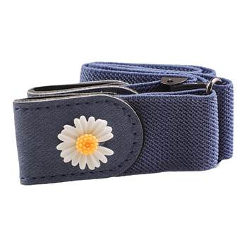 Stretch waist magic tool retractable belt student military training