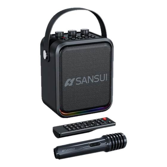 
Shanshui T92 Bluetooth high-power speaker square dance outdoor portable karaoke live sound card musical instrument T91 audio