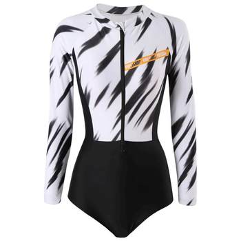 Women's summer one-piece swimsuit, Meishan looks thin
