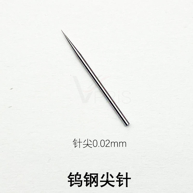 超硬超细钨钢尖针0.02mm扎孔针半导体蓝膜顶针晶圆探针测试针定制-淘宝网