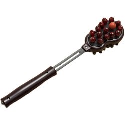 Massage Hammer Slapping Stick Peach Wood Massage Hammer