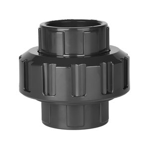 
Rongsheng UPVC union national standard plug-in sewer pipe joint docking device industrial PVC pipe fittings straight-through accessories