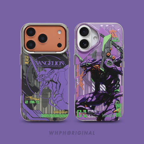 Purple Neon Genesis Evangelion 3D MagSafe – 17, 16, 15, 14, 13 iPhone Case