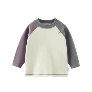 
[Antibacterial, Heating and Antistatic] Qi Qi Xiong Boys' Bottoming Shirt Long Sleeve Autumn and Winter Baby Half Turtle Neck T-Shirt for Children