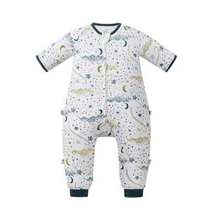 
Nest Designs Baby Sleeping Bag All Seasons Bamboo Cotton Gauze Baby Sleeping Bag Children's Split Leg Anti-Kick Quilt