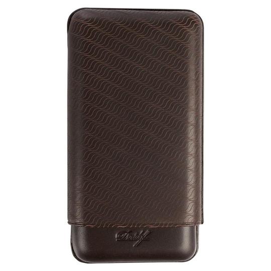 ダビドフ ツイル シガーケース XL-3 - レザー シガー ヒュミドール