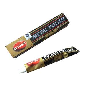 German AutoSol metal brighter cream, copper scratch marks, copper rust repair hardware grind stainless steel polishing cream