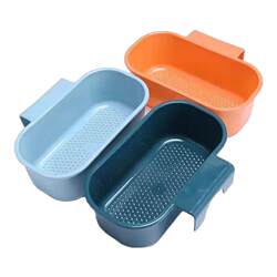 Hanging kitchen sink drain basket filter basket artifact