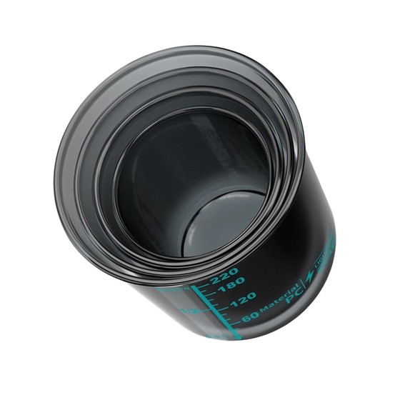 
Measuring cup fishing open bait set anti-fall thickening bait cup wake up bait mixing bait with scale bait measuring equipment