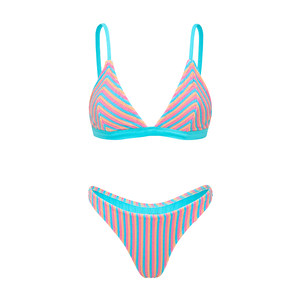 
Yukari swim split swimsuit women's 2026 small breast push-up seaside vacation hot spring triangle bikini