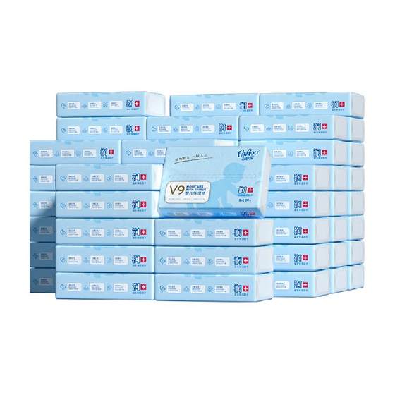 Kexinrou Mother and Baby Yunrou Moisturizing Wipe 100 Pump 64 Packs
