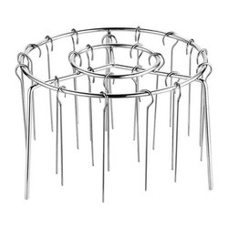 304 stainless steel barbecue rack air fryer grill vertical special round barbecue household oven kitchen skewers