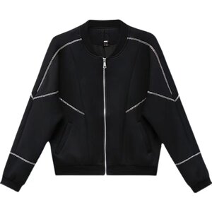 Spring and autumn clothes short jacket female spring and autumn 2022 new large size, thin temperament jacket loose casual fashion baseball uniform