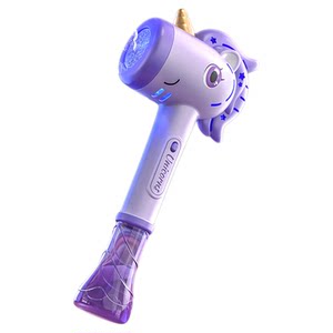 
Children's bubble blowing machine handheld fairy stick girl infant non-toxic fully automatic electric unicorn bubble machine toys